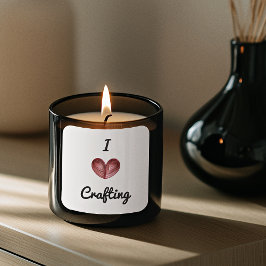 Ändern Sie das Crafting in Word 3-in-Square-Sticke Quadratischer Aufkleber