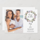 Ändern Sie das Datum, an dem das abgeschlossene Fo Save The Date (Vorne/Hinten)