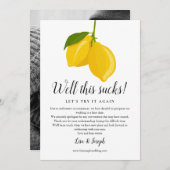 Ändern Sie das Datum, an dem das Foto "Gespeichert Save The Date (Vorne/Hinten)