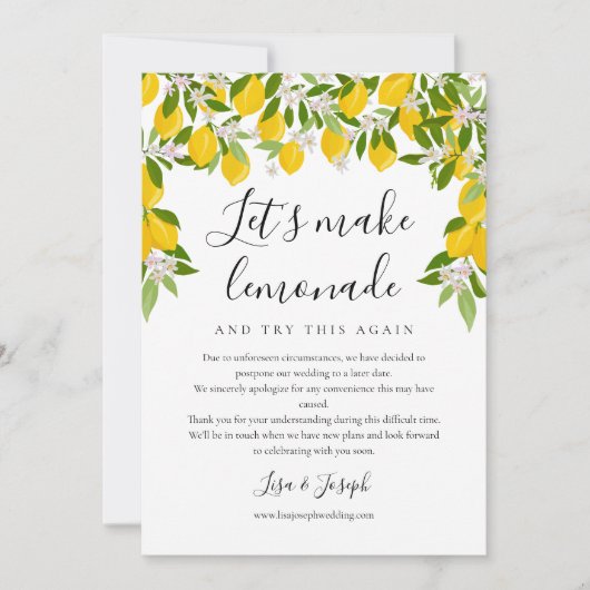 Ändern Sie das Datum, an dem das Foto "Gespeichert Save The Date (Vorderseite)