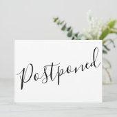 Ändern Sie das Datum, an dem das stornierte Ereign Einladung (Stehend Vorderseite)