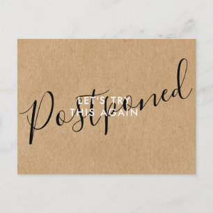 Ändern Sie das Datum, an dem das stornierte Ereign Postkarte