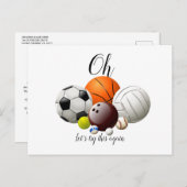 Ändern Sie das Datum, an dem der gestoppte Ereigni Ankündigungspostkarte (Vorne/Hinten)