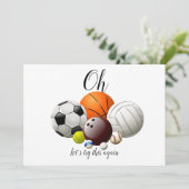 Ändern Sie das Datum, an dem der gestoppte Ereigni Einladung (Stehend Vorderseite)