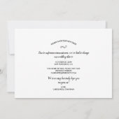 Ändern Sie das Datum, an dem die Hochzeitsfotograf (Rückseite)