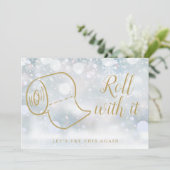 Ändern Sie das Datum, an dem Update Winter abgebro Save The Date (Stehend Vorderseite)