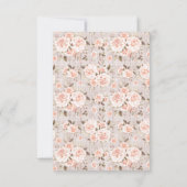 Ändern Sie das Datum der Neueinweihung rustikaler Einladung (Rückseite)