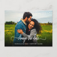 Ändern Sie das Datum der verspäteten Hochzeit