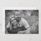 Ändern Sie das Datum Hochzeit Lassen Sie uns noch  Ankündigung (Rückseite)