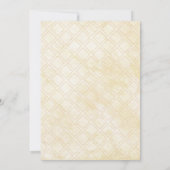 Ändern Sie das Datum Hochzeit verschoben Beige Per Save The Date (Rückseite)