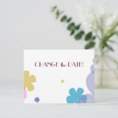 ÄNDERN SIE DAS DATUM JEDER JAHRESJAHRESPLATTE ANKÜNDIGUNGSPOSTKARTE (Stehend Vorderseite)