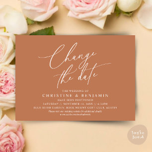 Ändern Sie das Datum, Rett unsere neue Hochzeitska Einladung
