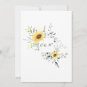 Ändern Sie das Datum Zurückgestellt Elegant Eukaly Einladung (Rückseite)