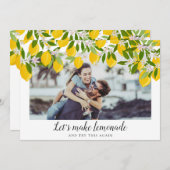 Ändern Sie das Foto "Datum verschoben" für Ereigni Save The Date (Vorne/Hinten)