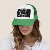 Ändern Sie das Gesicht der Depression;on Truckerkappe (Beispiel)