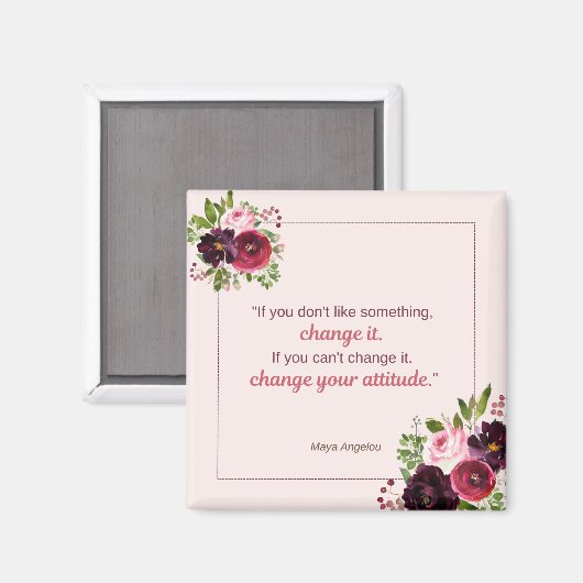 Ändern Sie das Magazin "Attitude Square" Magnet (Vorderseite/Rückseite)