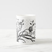 Ändern Sie das Typografie-Zitat Porzellantasse (Vorderseite)