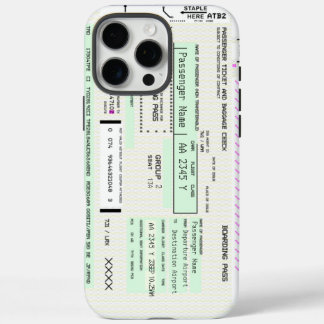Ändern Sie den Boarding-Pass für diese Fluggesells iPhone 16 Pro Max Hülle