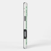 Ändern Sie den Boarding-Pass für diese Fluggesells iPhone Hülle (Rechte Seite)
