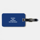 Ändern Sie den ersten POP Details hinzufügen ART B Gepäckanhänger (Rückseite horizontal)