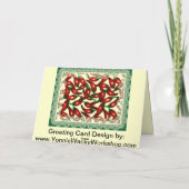 Ändern Sie den FarbChili Feiertagskarte (Rückseite)