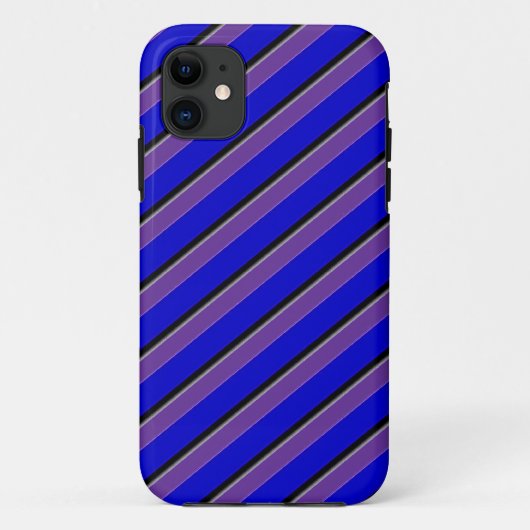 Ändern Sie den Farbkandy-Streifen Case-Mate iPhone Hülle (Rückseite)