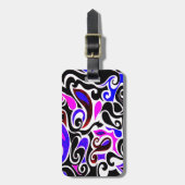 Ändern Sie den Farbrückwärtsgang. Gepäckanhänger (Vorderseite vertikal)