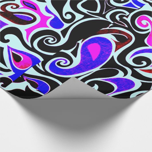 Ändern Sie den Farbrückwärtsgang. Geschenkpapier (Ecke)