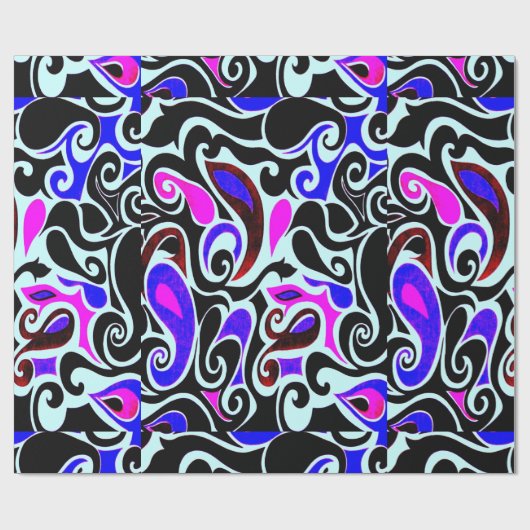 Ändern Sie den Farbrückwärtsgang. Geschenkpapier (Flach)