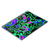 Ändern Sie den Farbrückwärtsgang. Notizblock (Linke Seite)