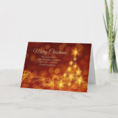 Ändern Sie den gesamten Text, Organisation Weihnac Karte (Vorderseite)