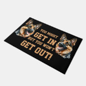 Ändern Sie den gesamten Text, Sie können hineinkom Fußmatte (Schrägansicht)