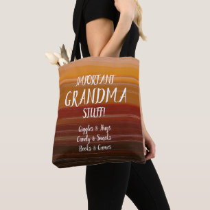 Ändern Sie den gesamten Text und Großmuttername Wi Tasche