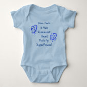 Ändern Sie den Namen ALL Text Lmile bricht Herz Su Baby Strampler (Vorderseite)