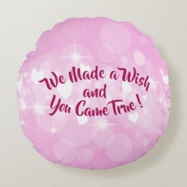 Ändern Sie den Namen Text, den wir gemacht haben,  Rundes Kissen