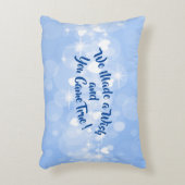 Ändern Sie den Namen Text, wir haben einen Wunsch  Dekokissen (Vorderseite(Vertikal))