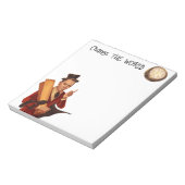 Ändern Sie den weltweiten Stampunkteur Notizblock (Rotiert)