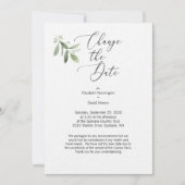 Ändern Sie die Datumskarte - Corona-Viruskarte Einladung (Vorderseite)