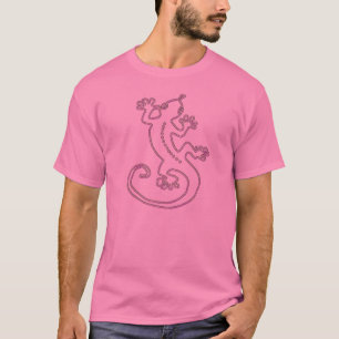 Ändern Sie die Farbe Gecko 2 pink. T-Shirt