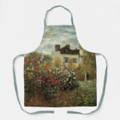 Ändern Sie die Farbe! Monet's Garden in Argenteuil Schürze (Vorderseite)
