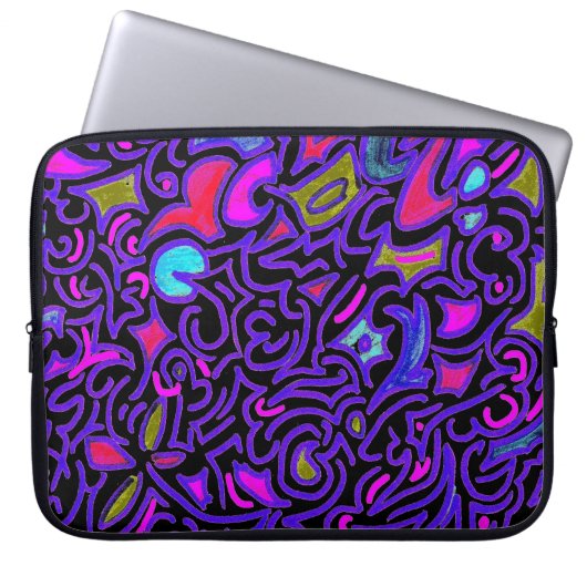 Ändern Sie die Farbe Was 1 Laptopschutzhülle (Vorderseite)