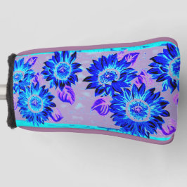Ändern Sie die Hintergrundfarbe Sonnenblumen Golf Headcover