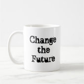 Ändern Sie die Tasse für Kaffee oder Tee der Zukun (Links)