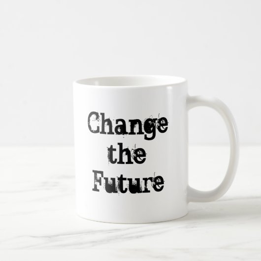 Ändern Sie die Tasse für Kaffee oder Tee der Zukun (Rechts)