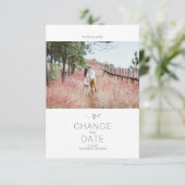 Ändern Sie die Typografie-Karte für das Foto der D (Stehend Vorderseite)