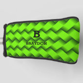 Ändern Sie die ursprüngliche Bezeichnung Grün-Wölf Golf Headcover (Vorderseite)