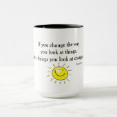 Ändern Sie die Weise, die Sie Sachen - Tasse (Zentrum)