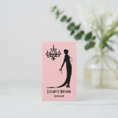 ÄNDERN Sie FARBEmoi-Modegeck ~ Visitenkarte (Stehend Vorderseite)