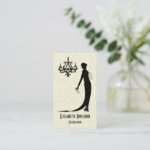 ÄNDERN Sie FARBEmoi-Modegeck ~ Visitenkarte (Stehend Vorderseite)