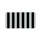 Ändern Sie graue Streifen in eine beliebige Farbe. Adressaufkleber (Vorne)